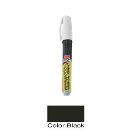 GROUT-AIDE Pump Action Pen, Black, 6PK 5048